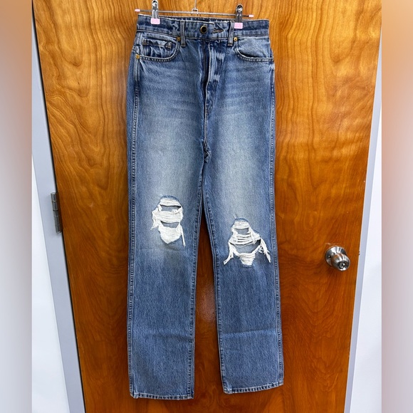 KHAITE DANIELLE RIPPED JEANS - Picture 8 of 10